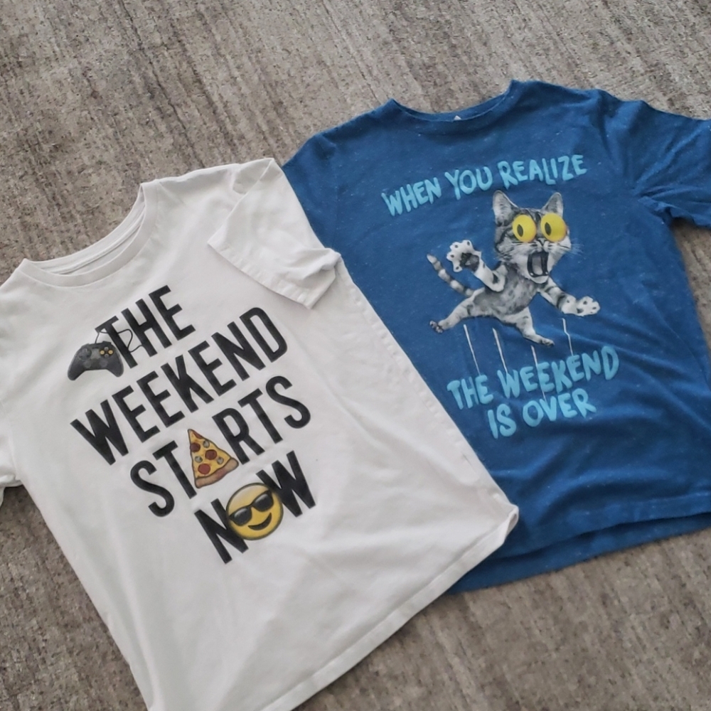2 Graphic T-shirts